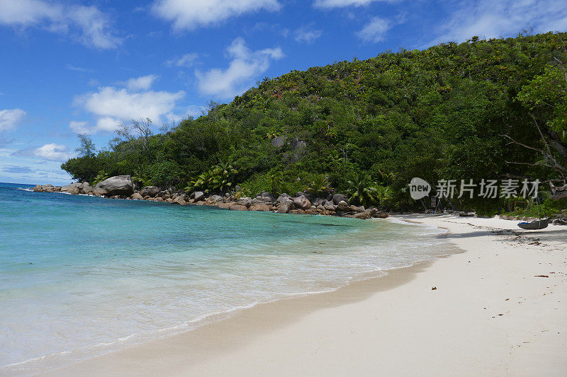 Anse Kerlan，普拉林，塞舌尔